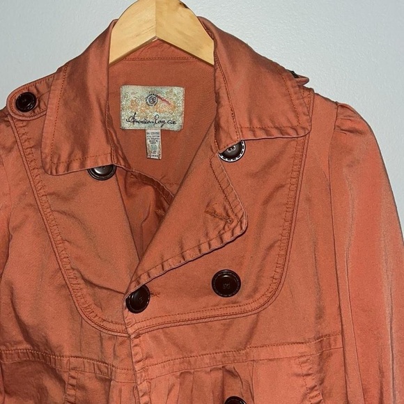 American Rag Orange Jacket - Picture 2 of 7